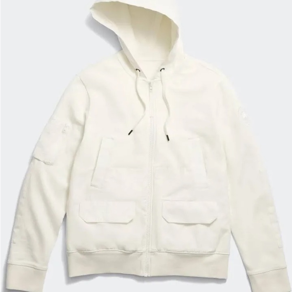 Canada Goose Cream Hoodie Sweater